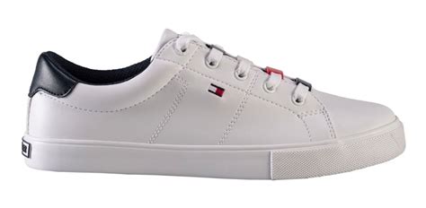 tenis tommy mujer blancos